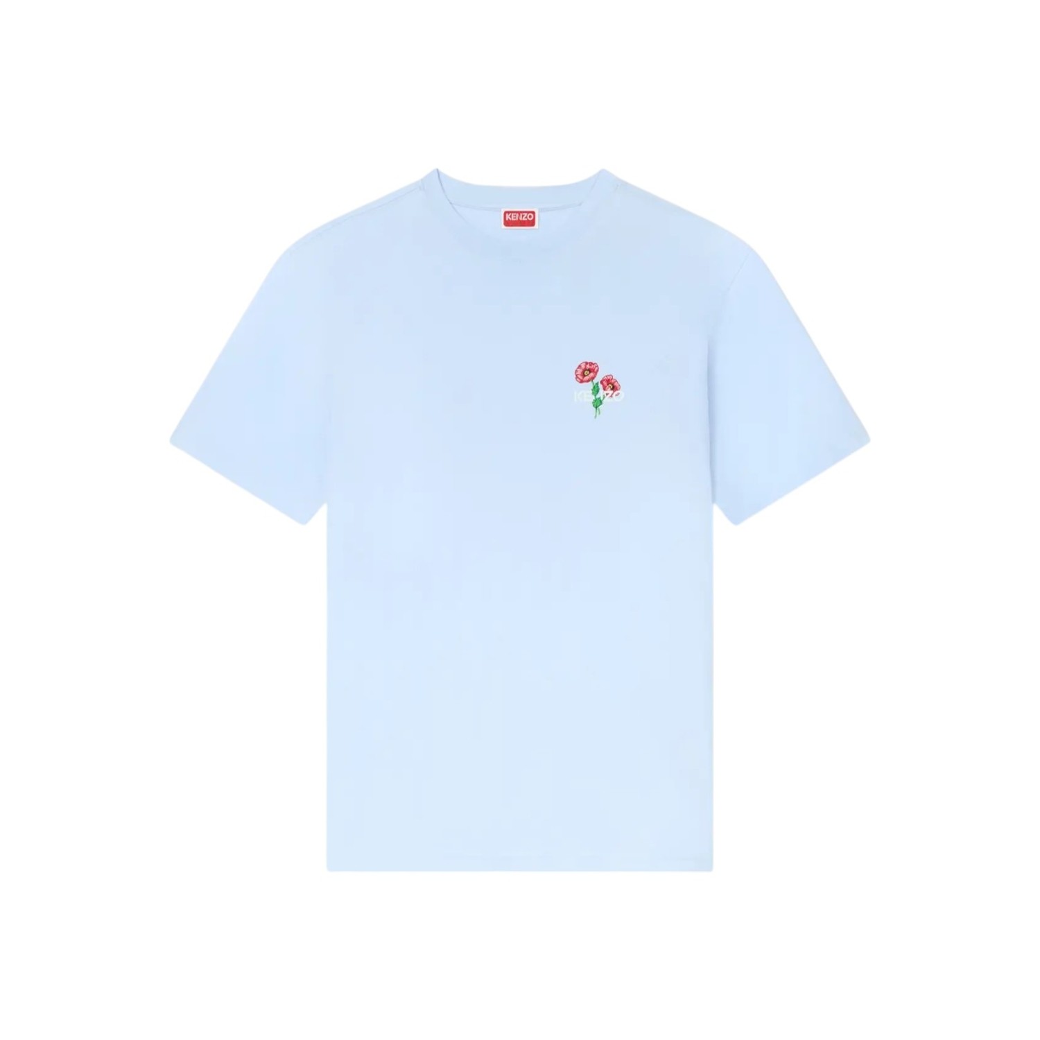 'KENZO ARCHIVE BOUQUET' EMBROIDERED COTTON T-SHIRT