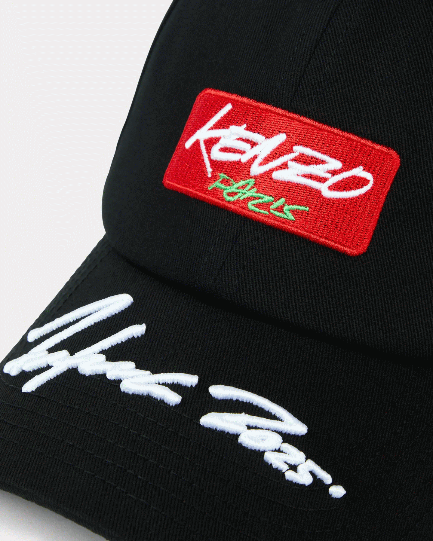 'KENZO X FUTURA 2000' EMBROIDERED COTTON CAP