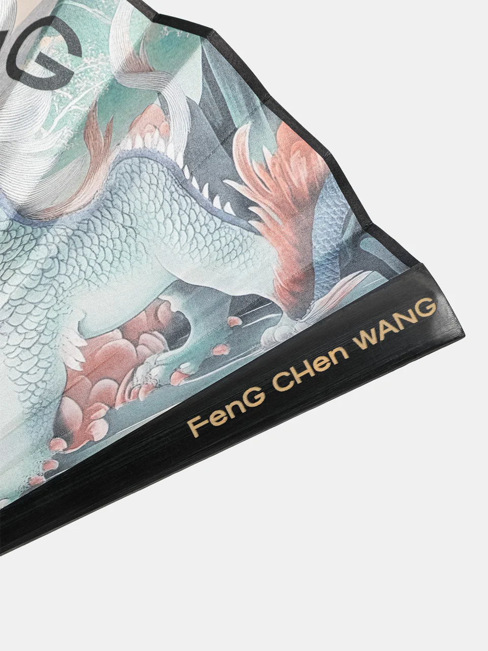 FENG CHAN WANG CREATURE LANDSCAPE FAN