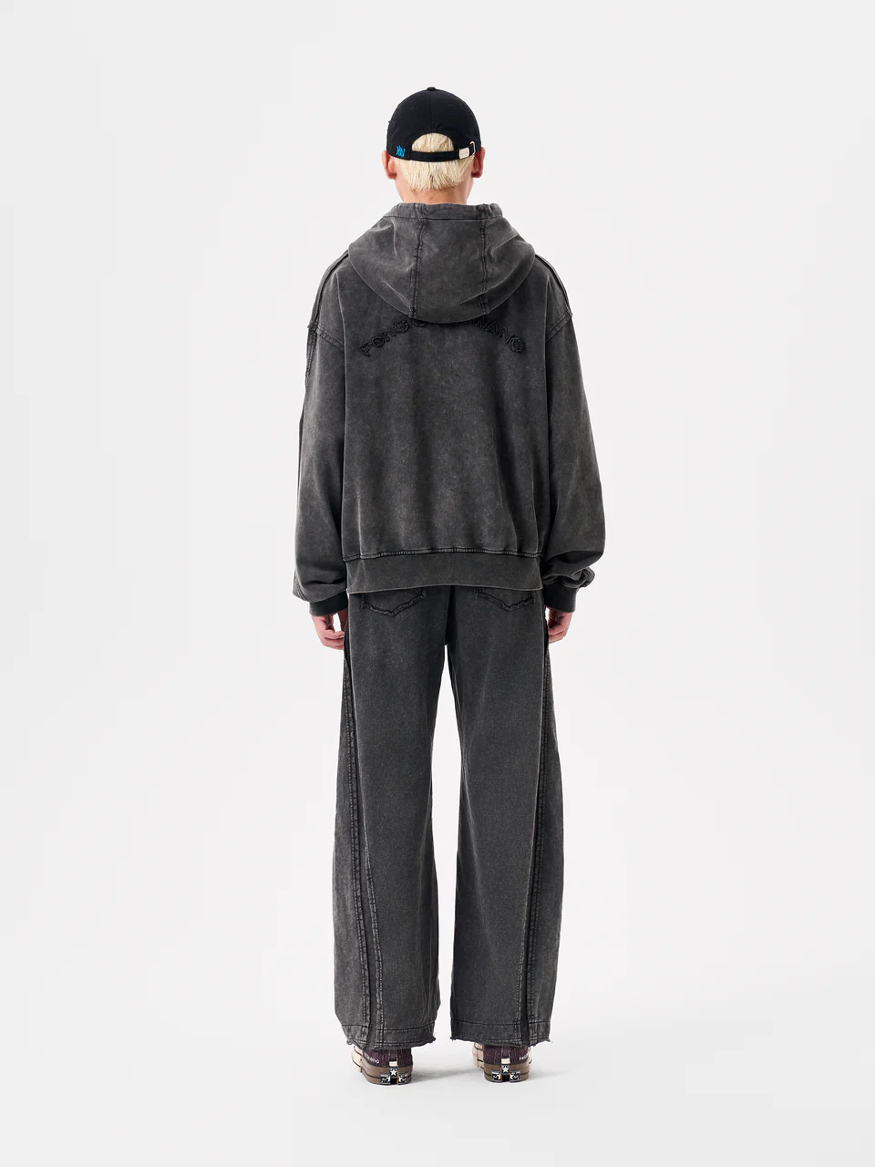 FENG CHAN WANG ZIP UP HOODIE