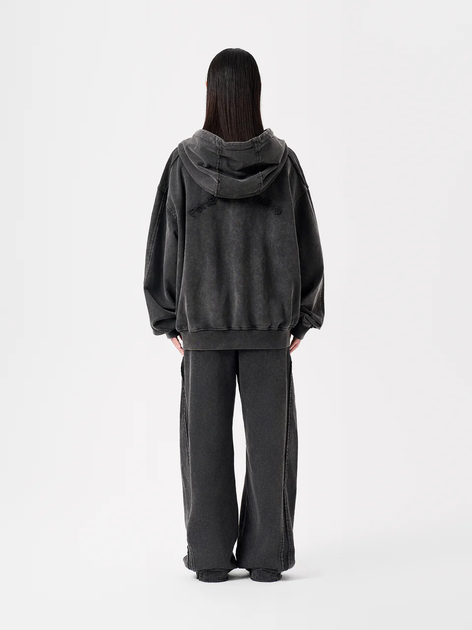 FENG CHAN WANG ZIP UP HOODIE