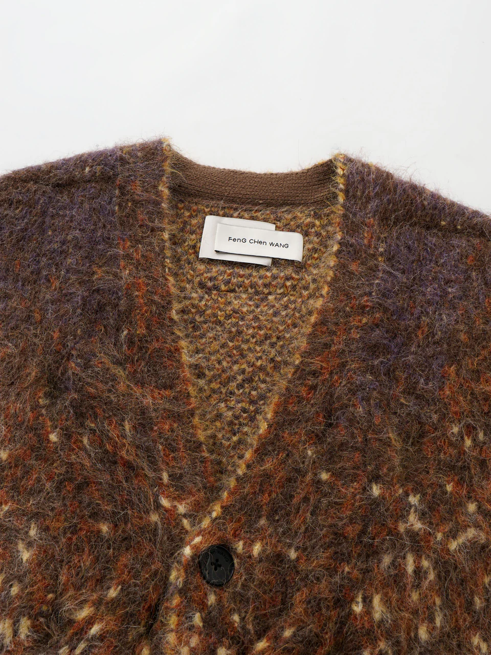 FENG CHAN WANG GRADIENT KNIT CARDIGAN