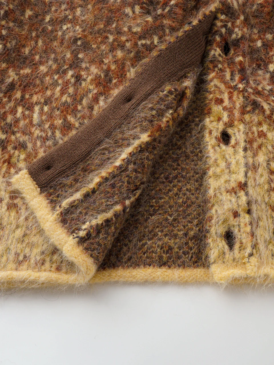 FENG CHAN WANG GRADIENT KNIT CARDIGAN