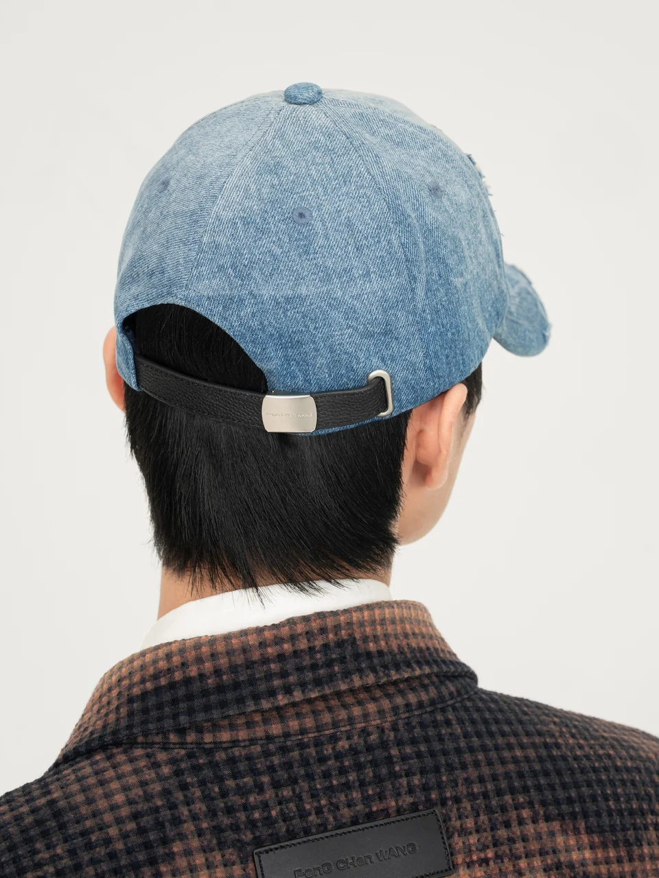 FENG CHEN WANG BLUE DENIMBASEBALL CAP