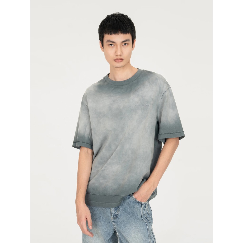 FENG CHEN WANG 2IN1 WASHED TEE