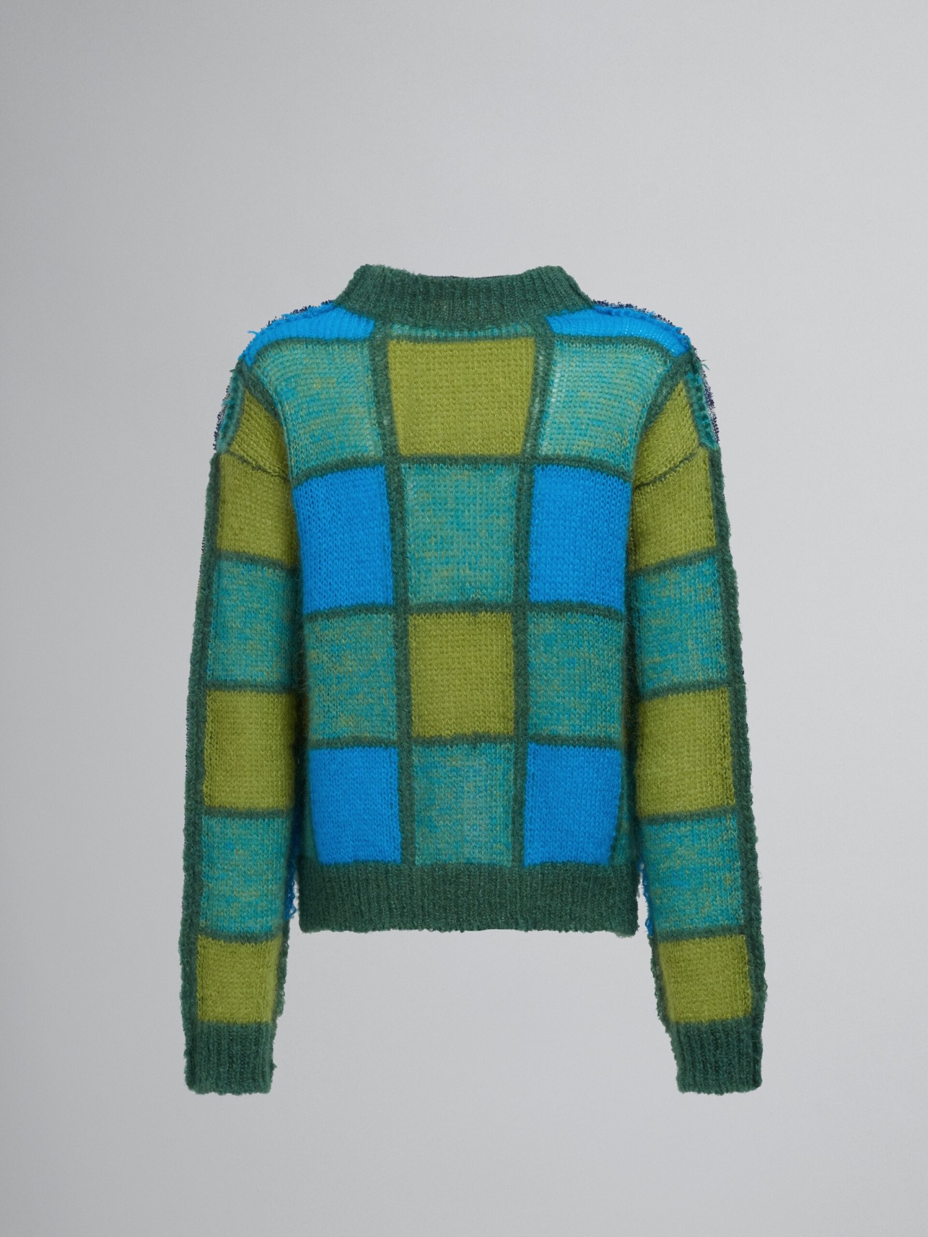 MOHAIR & WOOL CREWNECK SEATER