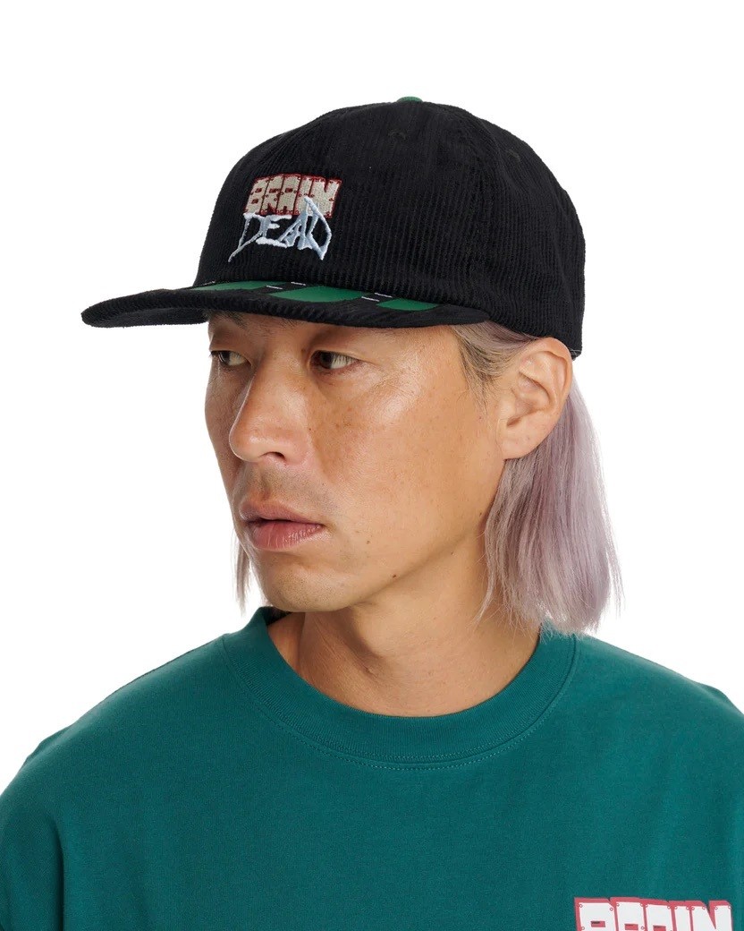 BRAIN DEAD SLUDGE TWILL 6 PANEL CAP　