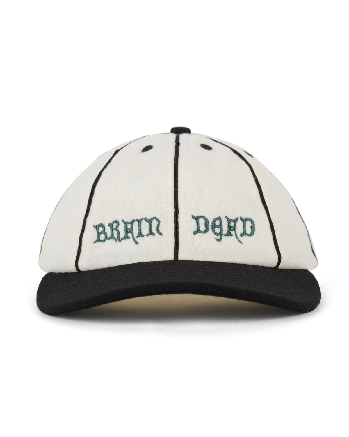 BRAIN BEAD WOOL FLANNEL 8 PANEL HAT