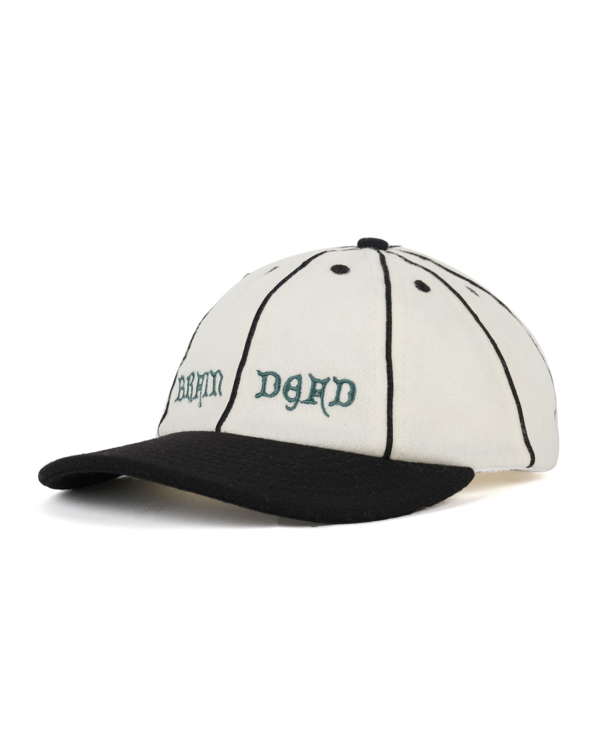 BRAIN BEAD WOOL FLANNEL 8 PANEL HAT