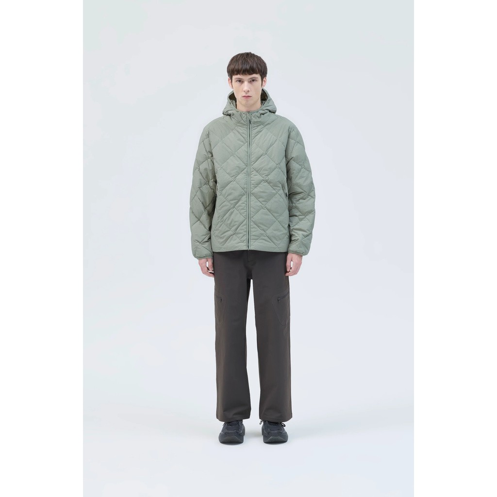 HIKING PATROL BASE GRID LT DOWN HOODED JACKET
