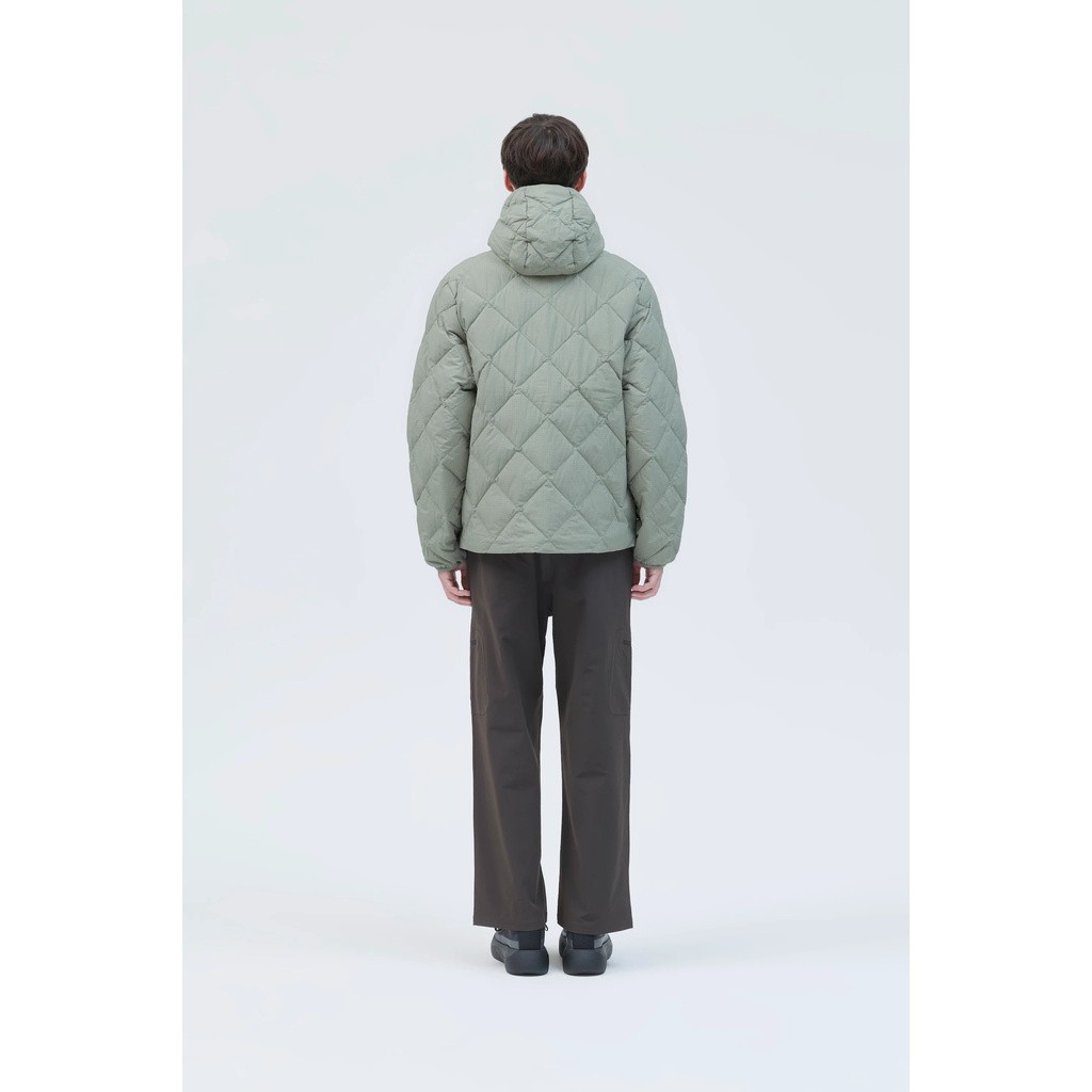 HIKING PATROL BASE GRID LT DOWN HOODED JACKET