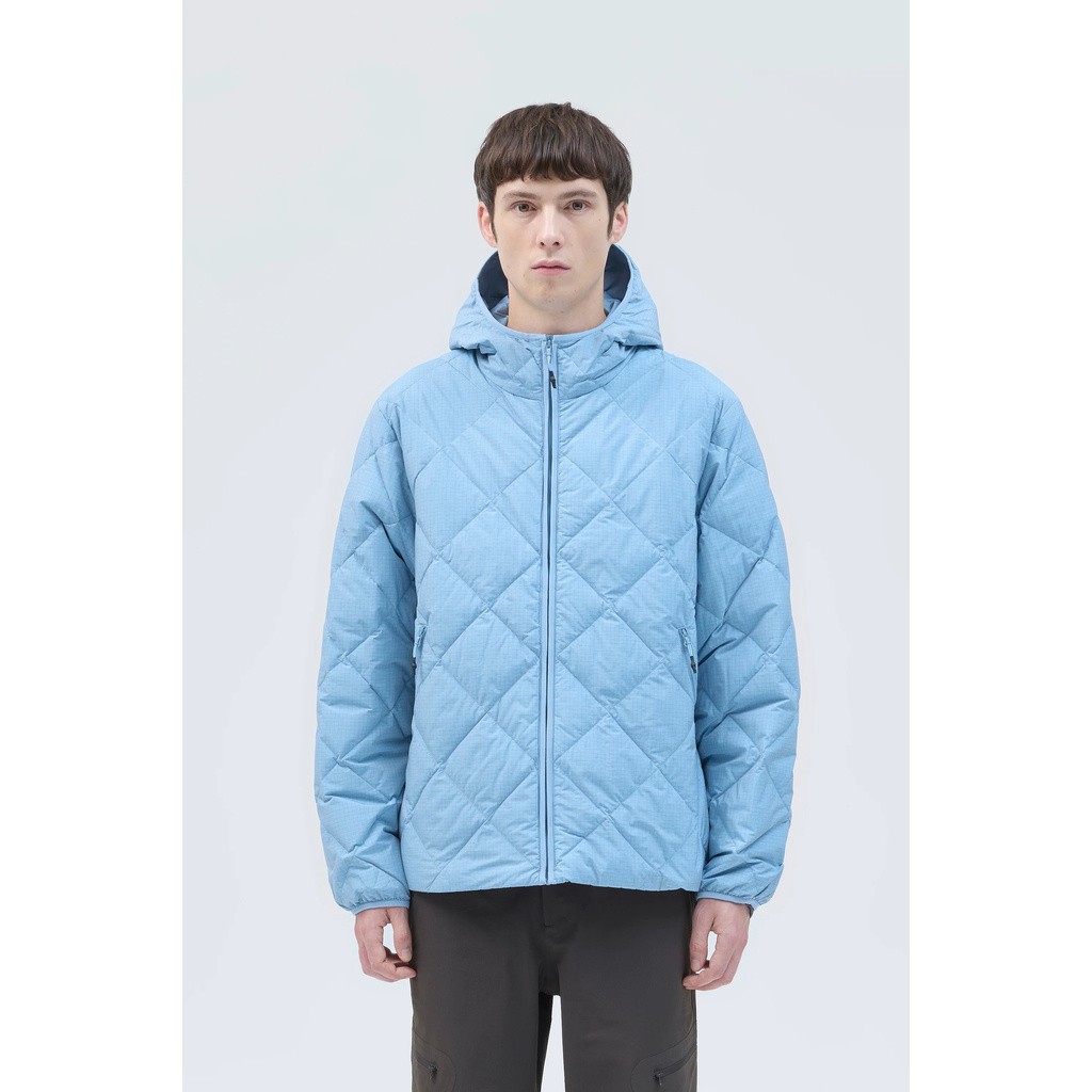 HIKING PATROL BASE GRID LT DOWN HOODED JACKET