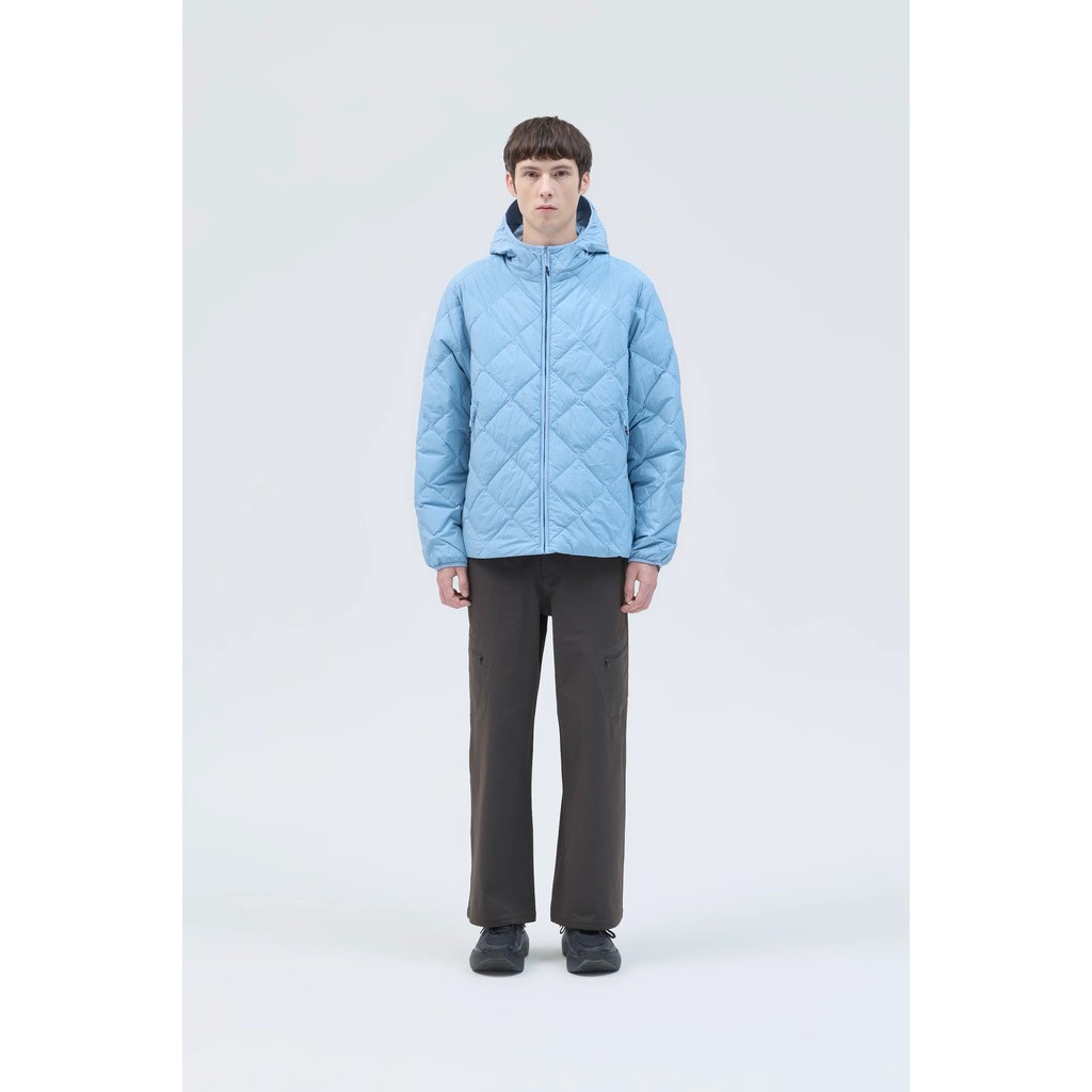 HIKING PATROL BASE GRID LT DOWN HOODED JACKET
