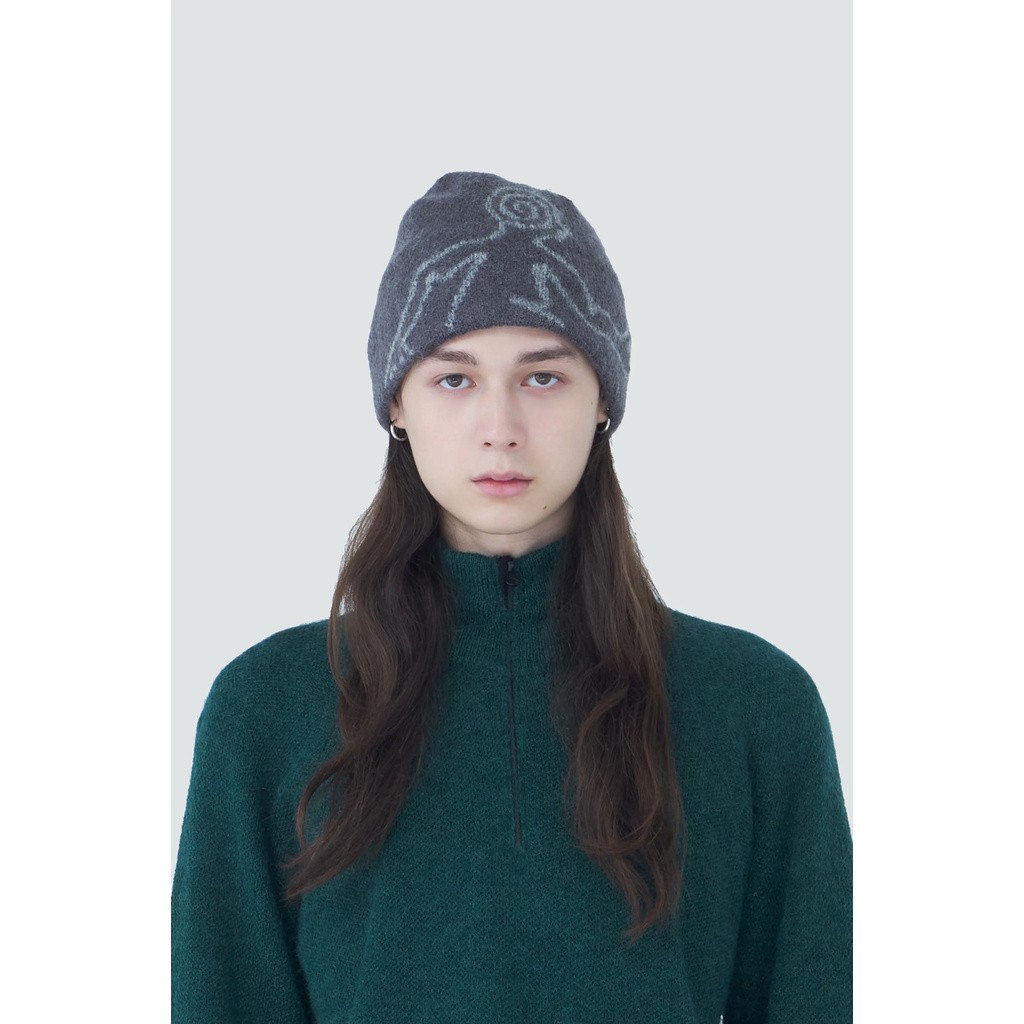 HIKING PATROL EXPLORATION MOHAIR MIXED BEANIE