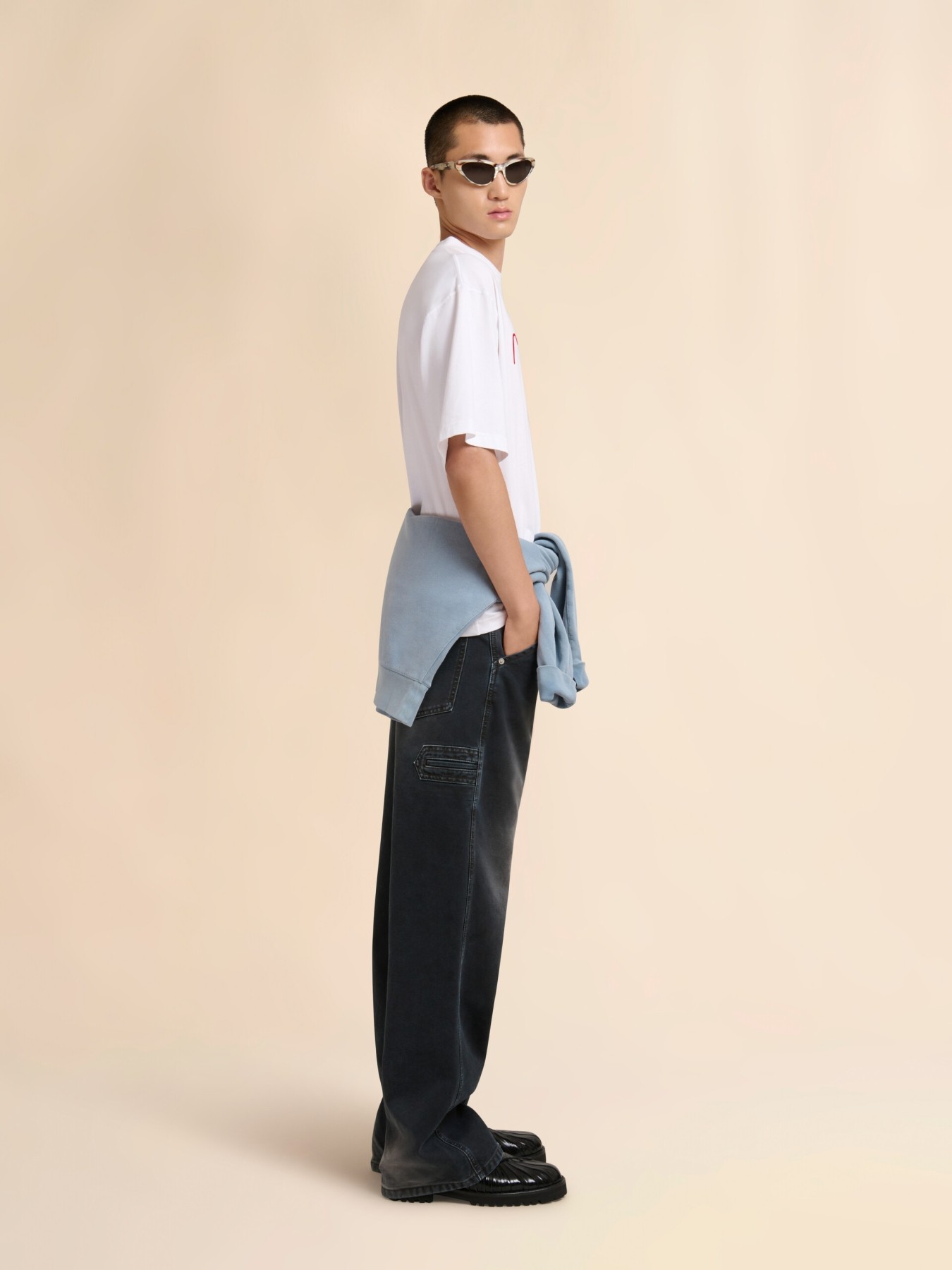 MARNI ANIMAL ALPHABET LOGO TEE