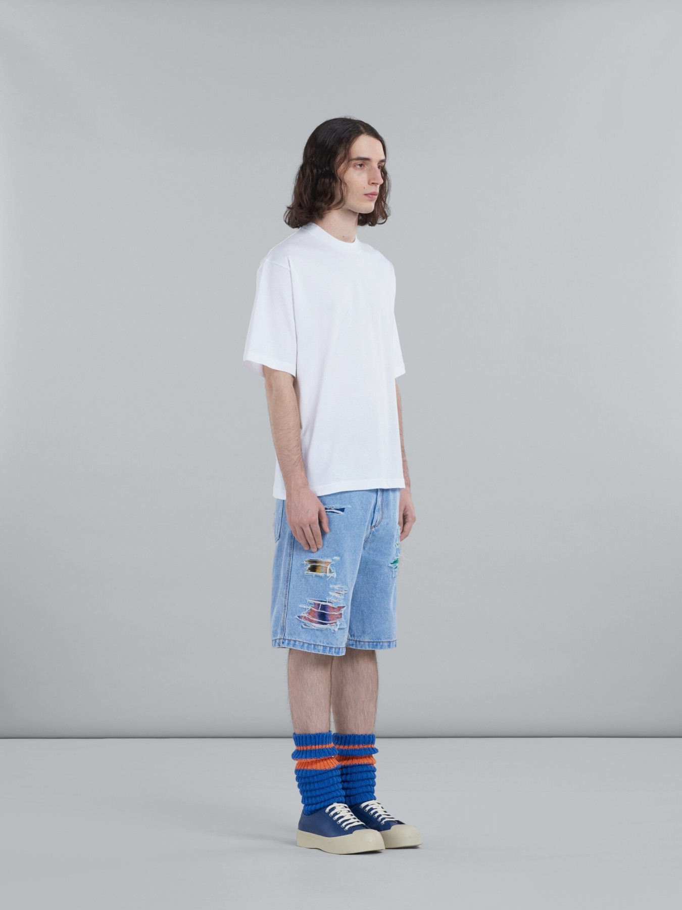 MARNI SET OF 3 T-SHIRTS IN BIO COTTON