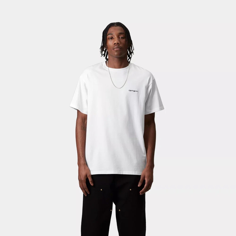 CARHARTT WIP S/S SCRIPT EMBROIDERY T-SHIRT