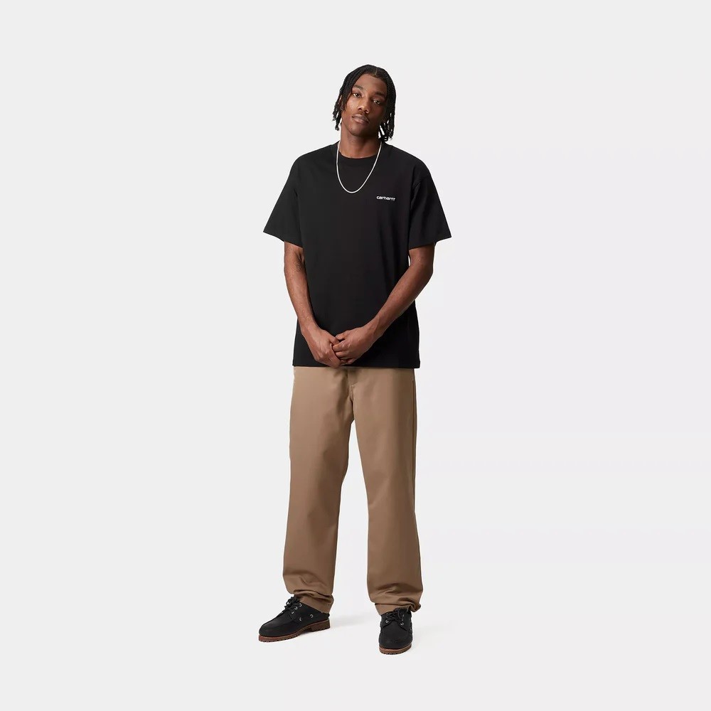 CARHARTT WIP S/S SCRIPT EMBROIDERY T-SHIRT