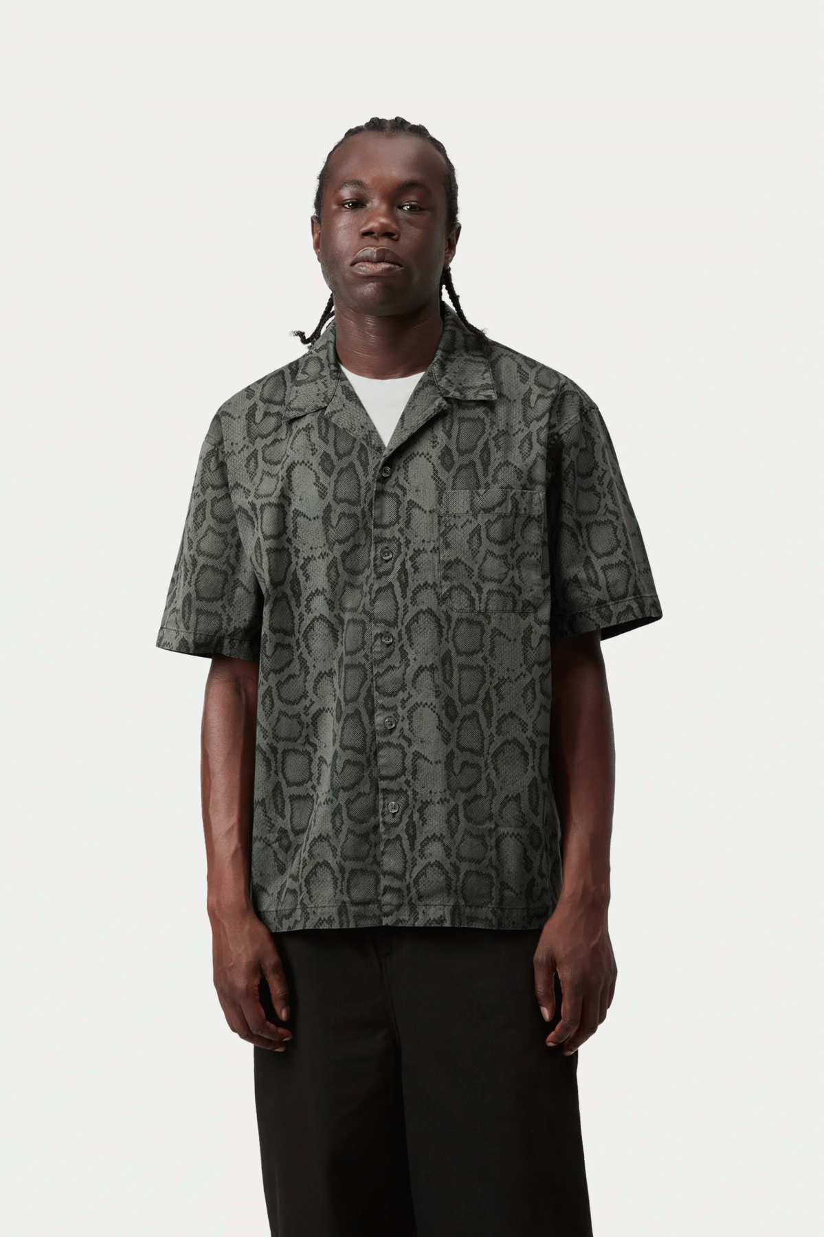 CARHARTT WIP S/S SNAKE CAMO SHIRT
