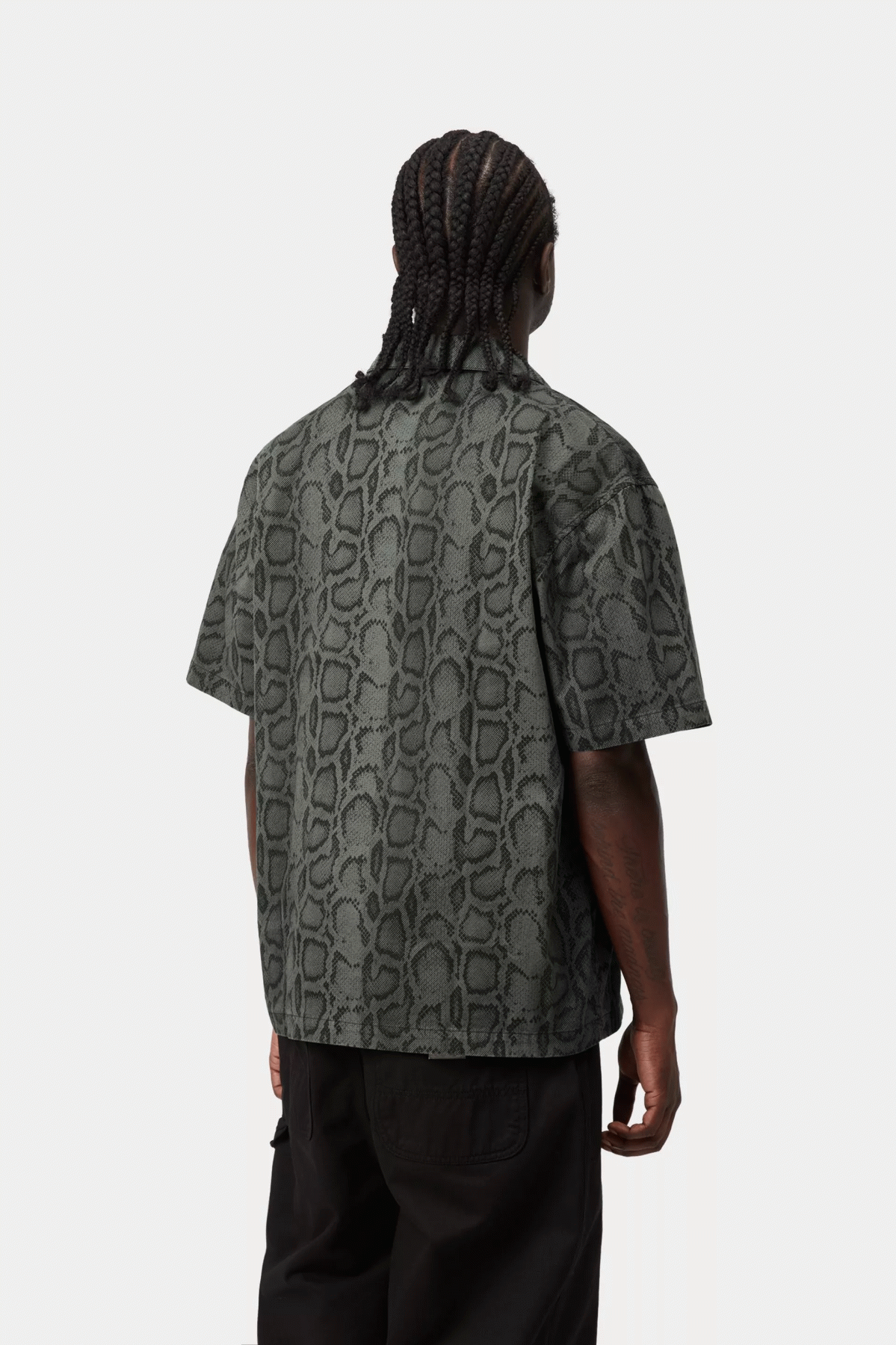 CARHARTT WIP S/S SNAKE CAMO SHIRT