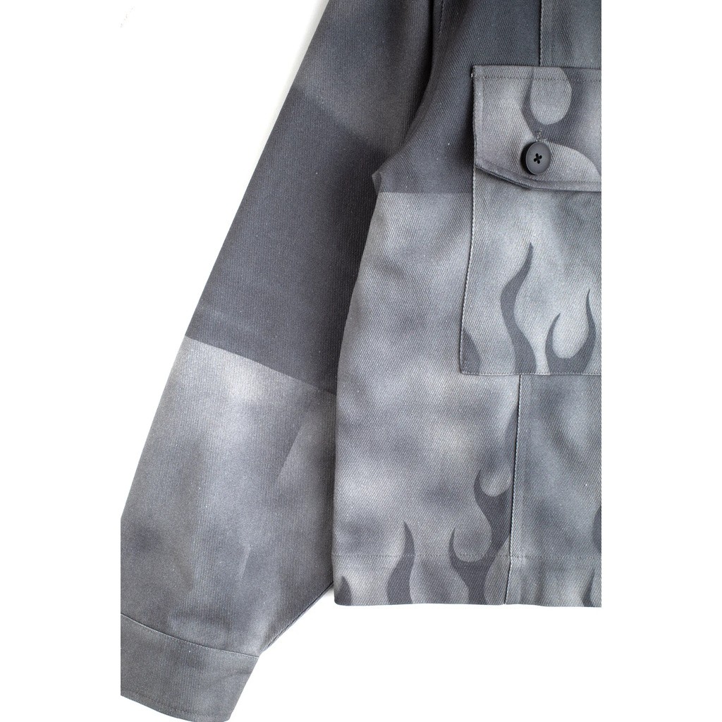 JUNGLES FLAMING DOLPHIN TRUCER JACKET