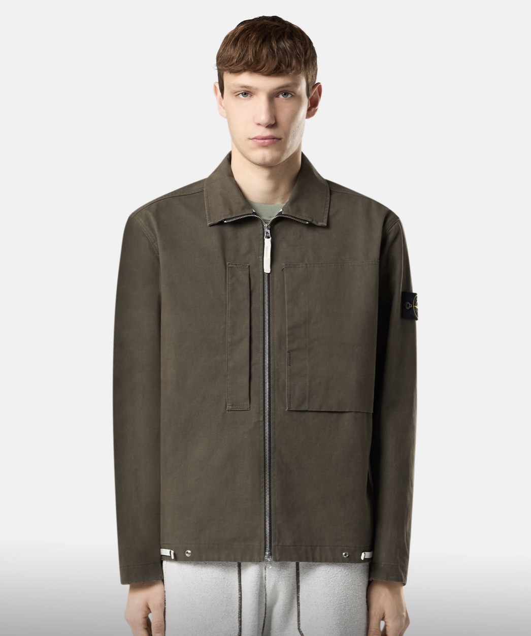 STONE ISLAND COMFORT FIT OVERSHIRT