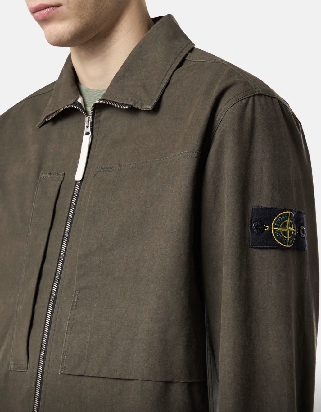 STONE ISLAND COMFORT FIT OVERSHIRT