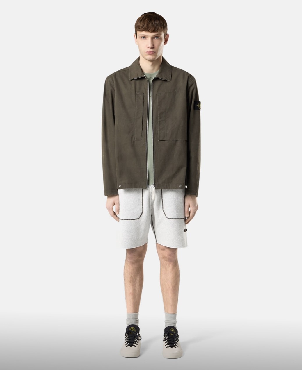 STONE ISLAND COMFORT FIT OVERSHIRT