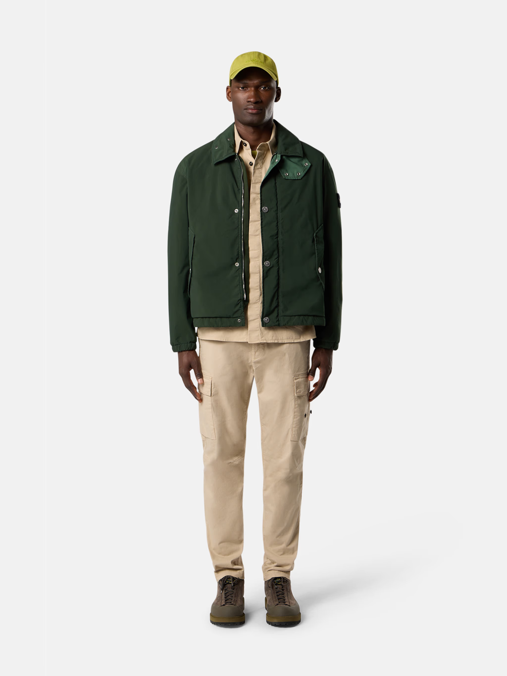 STONE ISLAND LIGHT COMPACT TOUCH POLY-TC, 60% RECYCLED POLYESTER