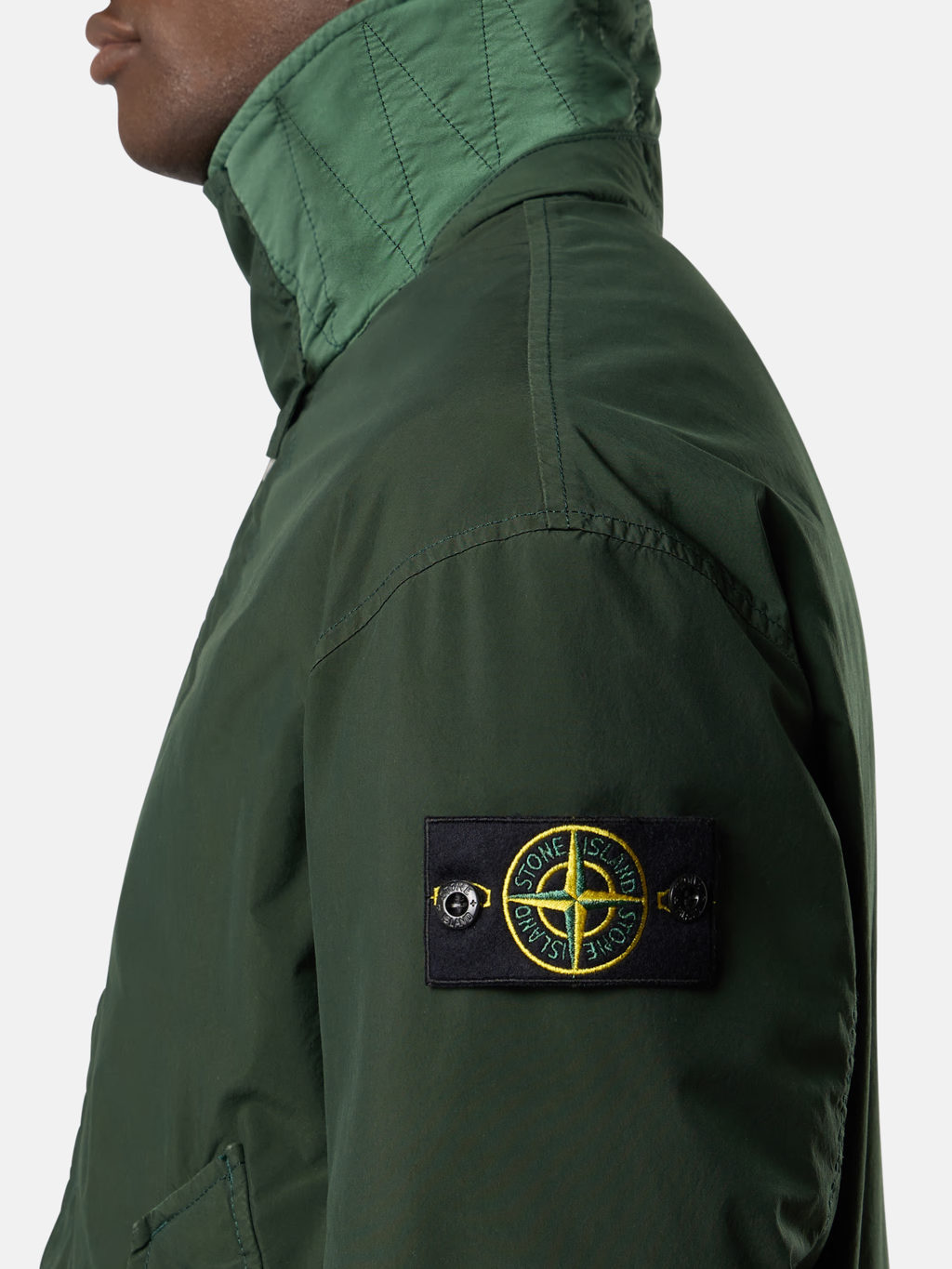 STONE ISLAND LIGHT COMPACT TOUCH POLY-TC, 60% RECYCLED POLYESTER