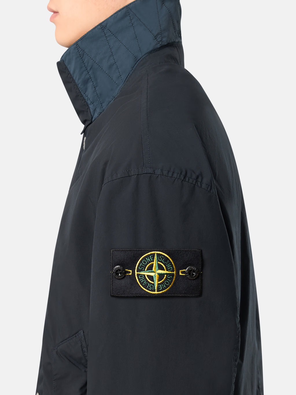STONE ISLAND LIGHT COMPACT TOUCH POLY-TC, 60% RECYCLED POLYESTER