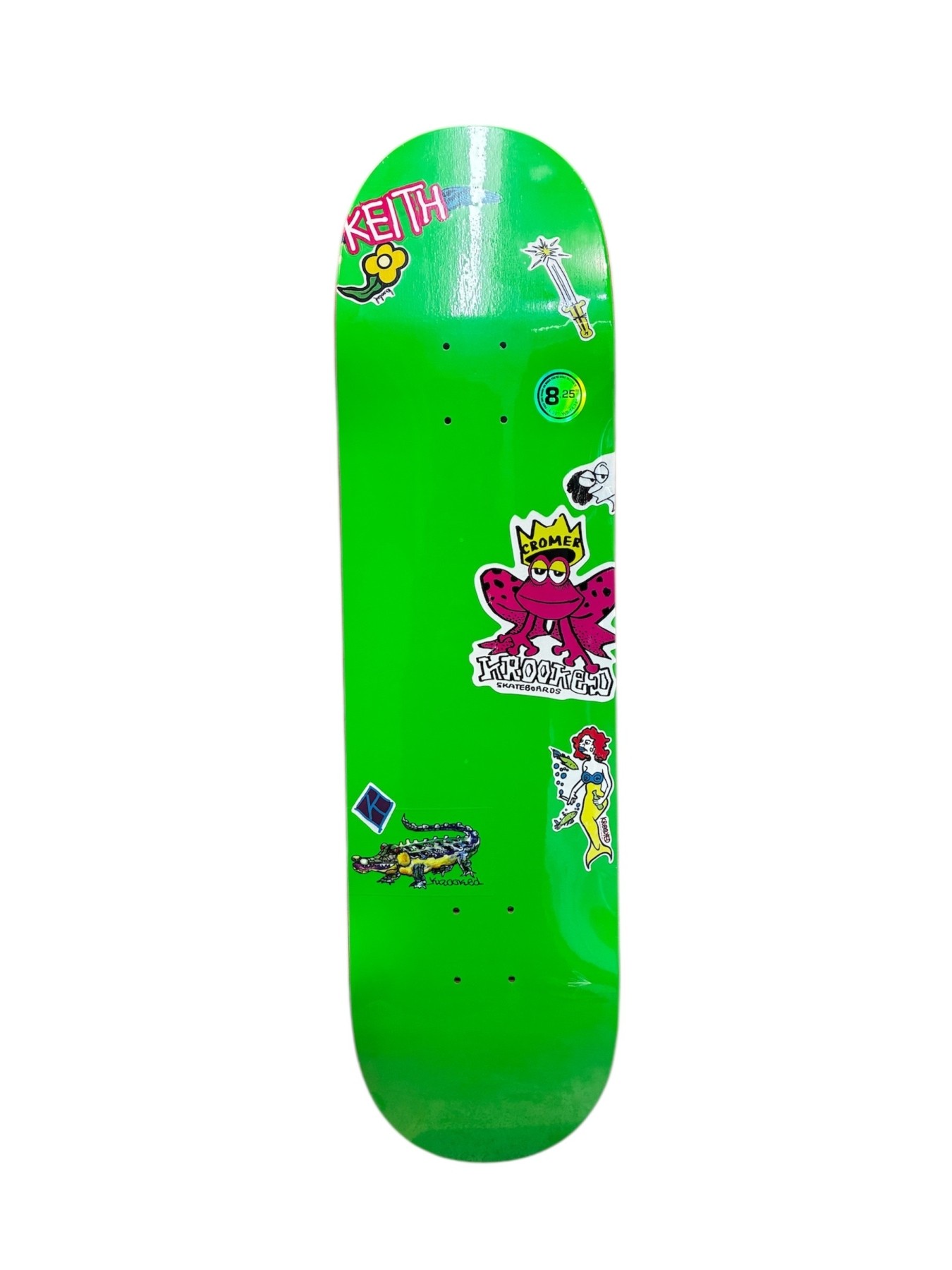 KROOKED CROMER NEON STICKER 8.25