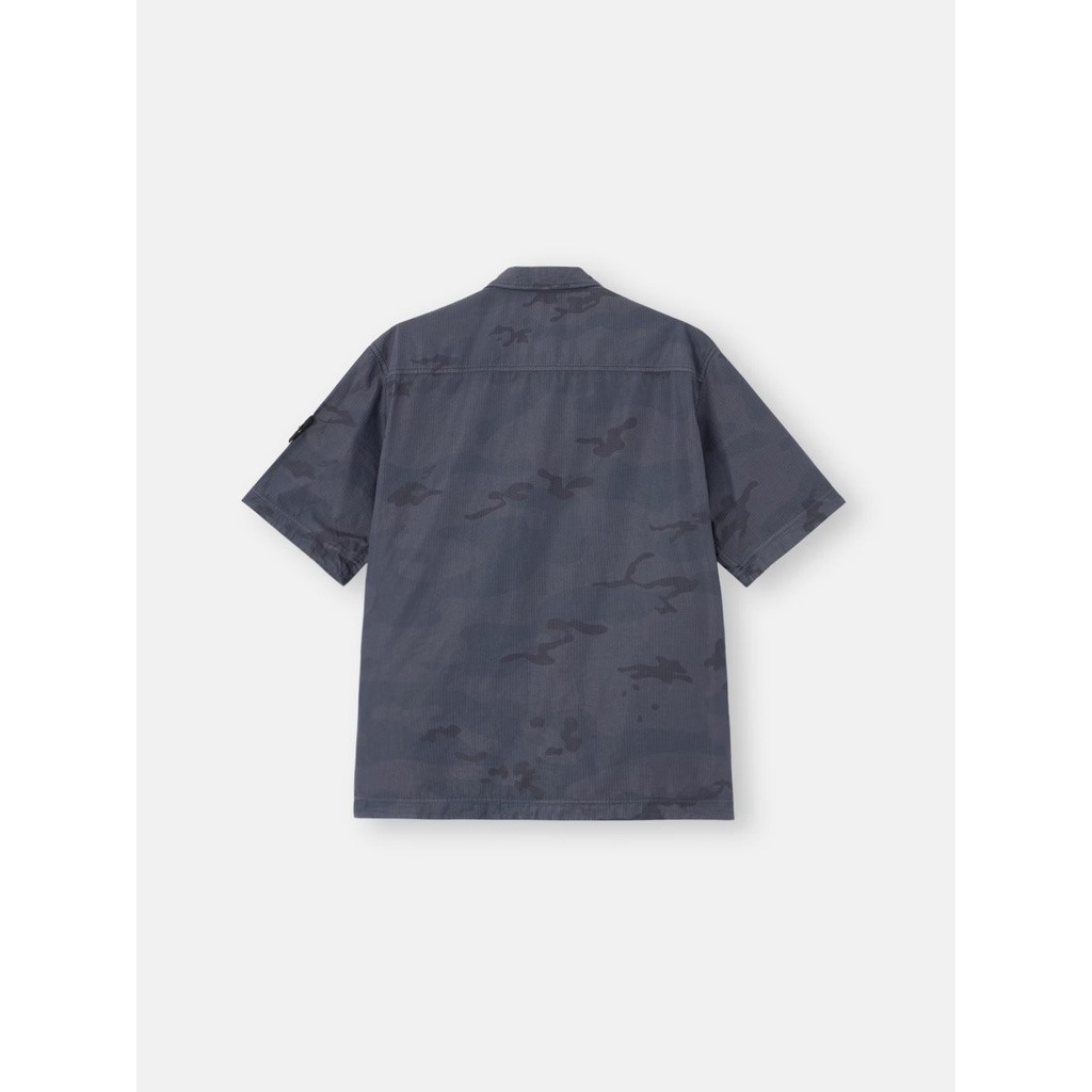 STONE ISLAND FADED CAMO RIPSTOP-TC SS SHIRT