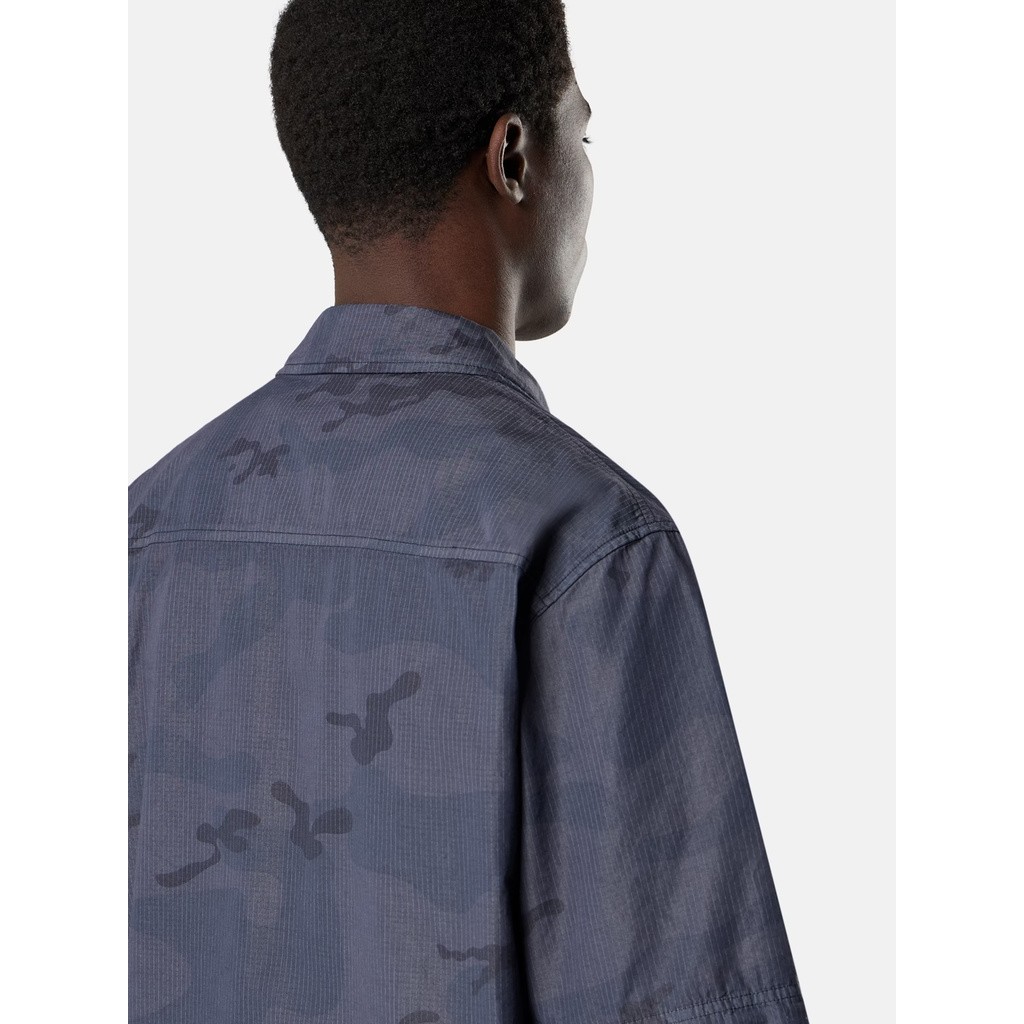 STONE ISLAND FADED CAMO RIPSTOP-TC SS SHIRT