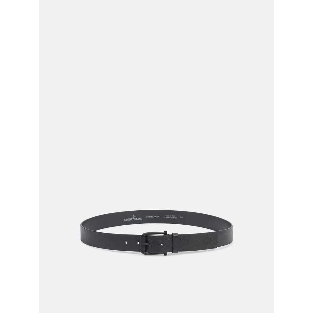 STONE ISLAND TUMBLED LEATHER BELT
