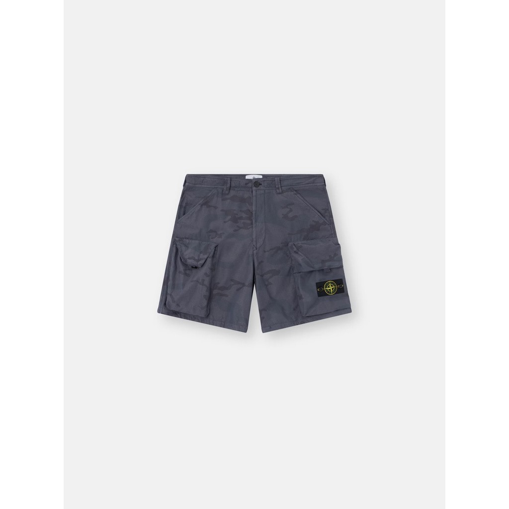 STONE ISLAND FADED CAMO RIPSTOP-TC SHORTS