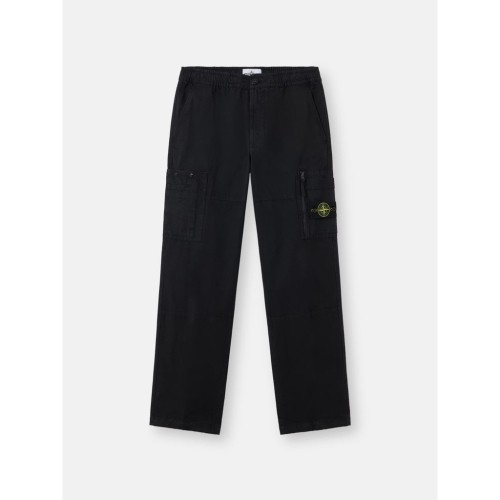 STONE ISLAND TROUSERS ORGANIC COTTON RIPSTOP