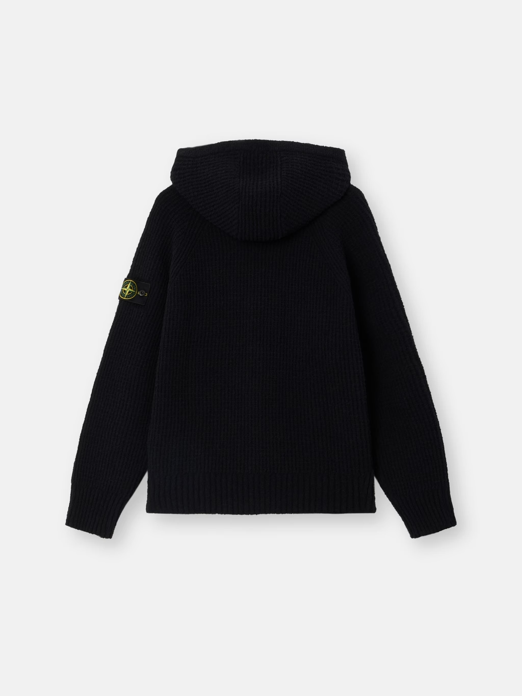 STONE ISLAND FULL RIB COTTON BOUCLÉ HOODIE