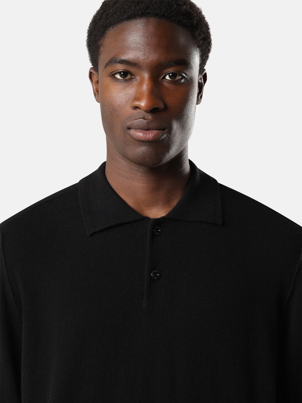 STONE ISLAND LIGHT RWS GEELONG WOOL L/S POLO
