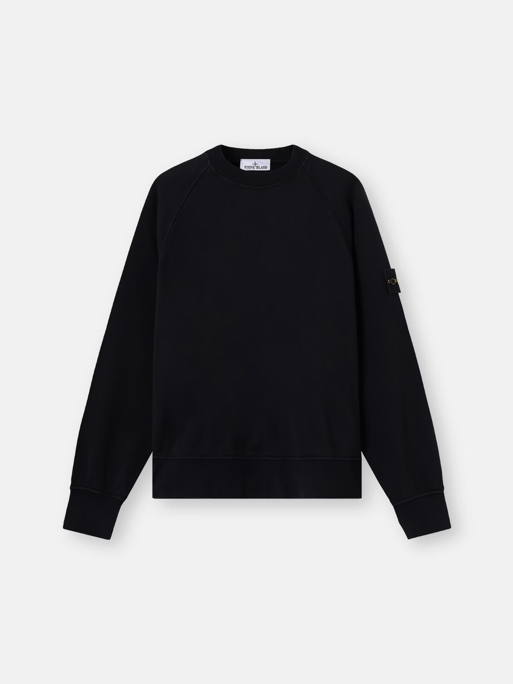 STONE ISLAND ORGANIC COTTON FLEECE SWEATSHIRT