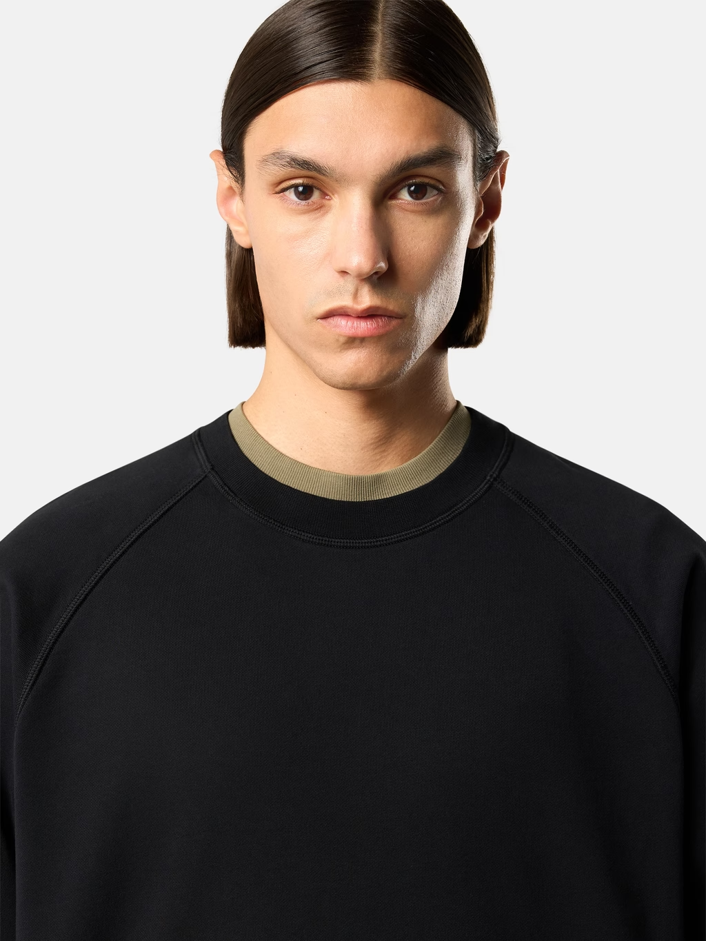 STONE ISLAND ORGANIC COTTON FLEECE SWEATSHIRT