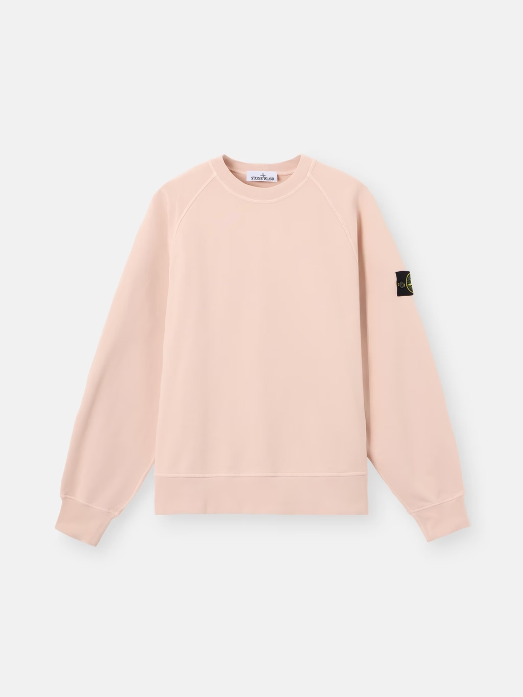 STONE ISLAND ORGANIC COTTON FLEECE SWEATSHIRT