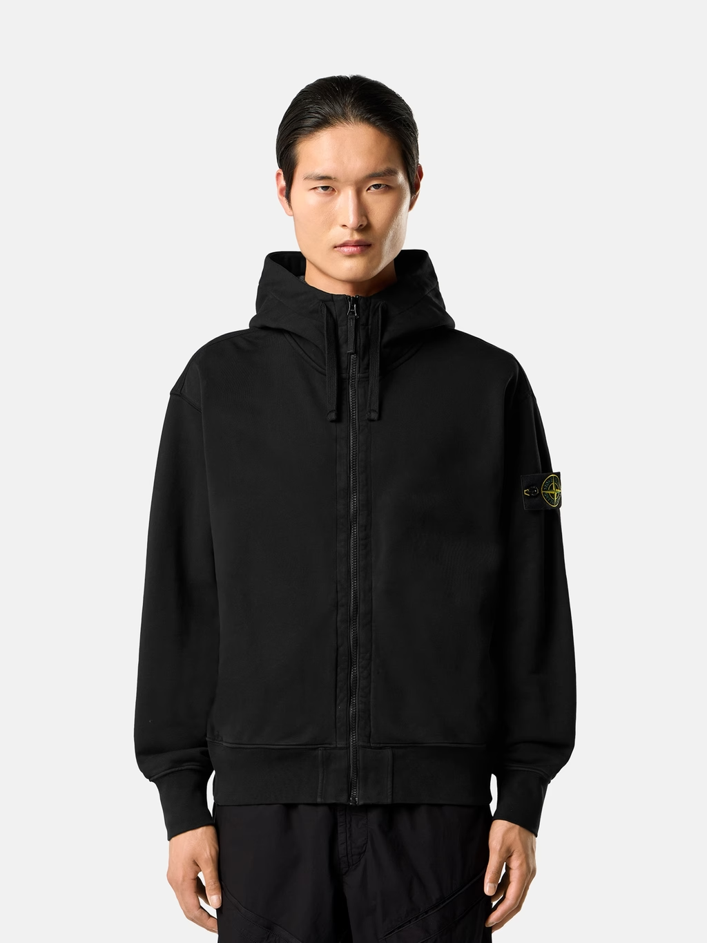 STONE ISLAND ORGANIC COTTON FLEECE