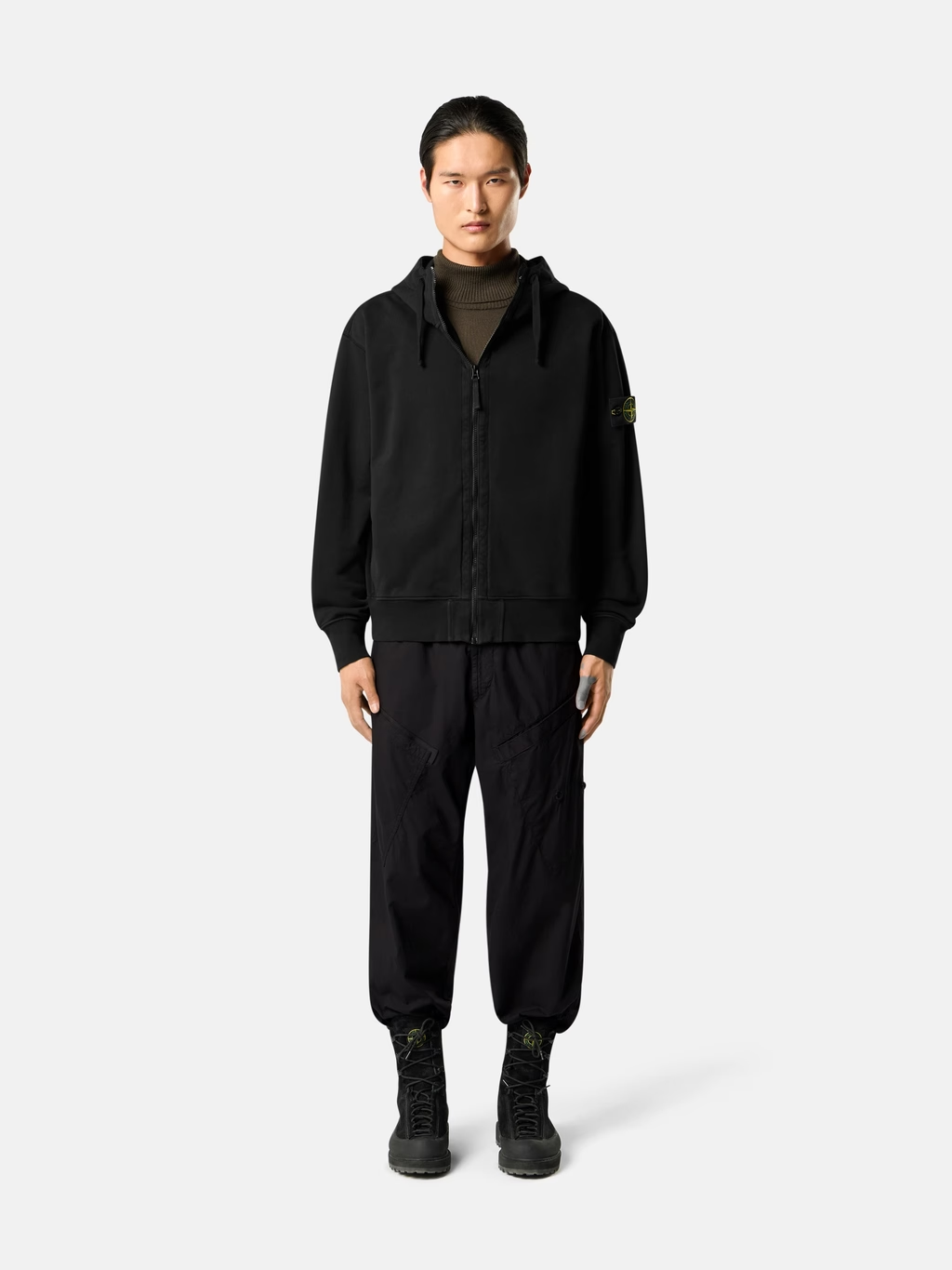 STONE ISLAND ORGANIC COTTON FLEECE