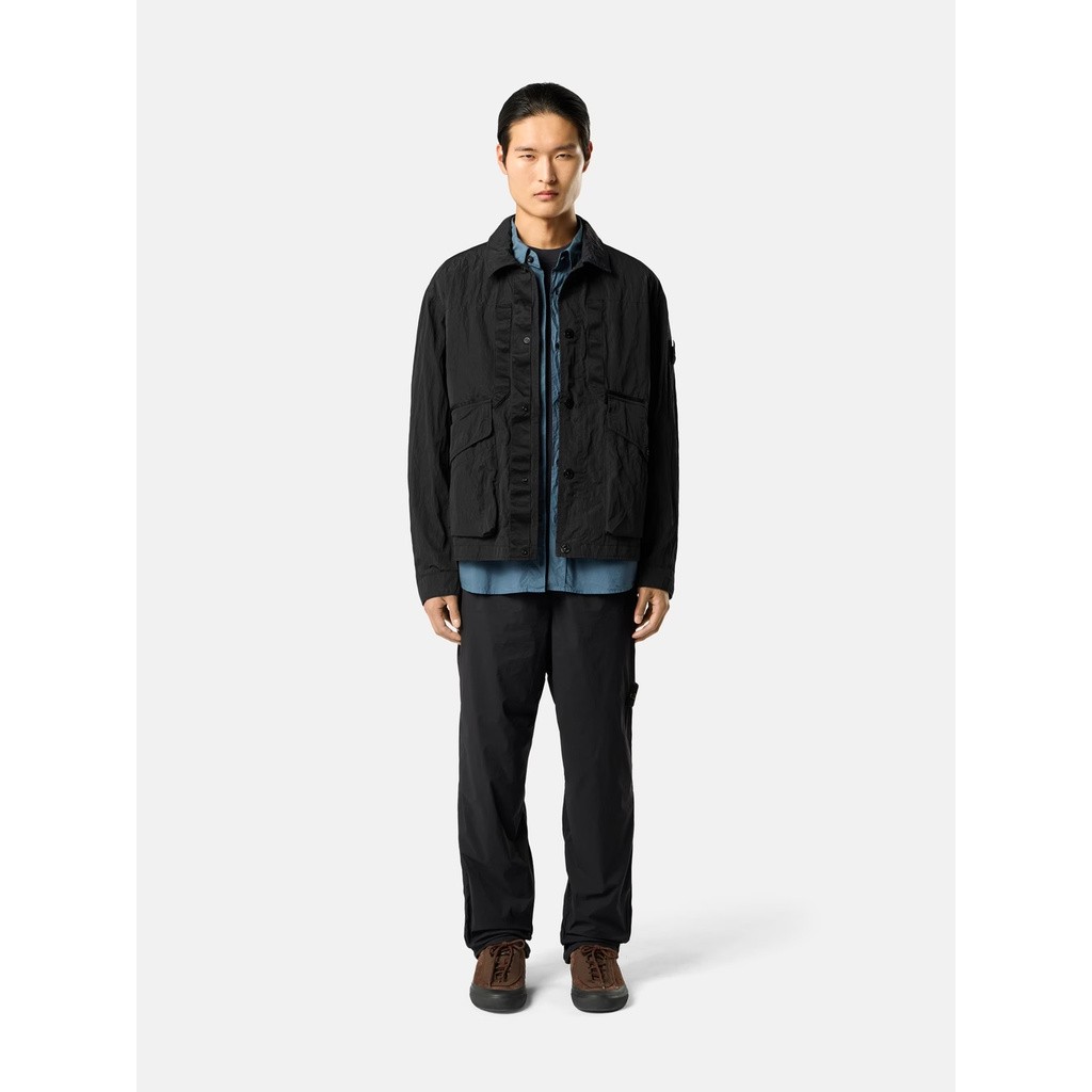 STONE ISLAND JACKET WARP RIB NYLON-TC