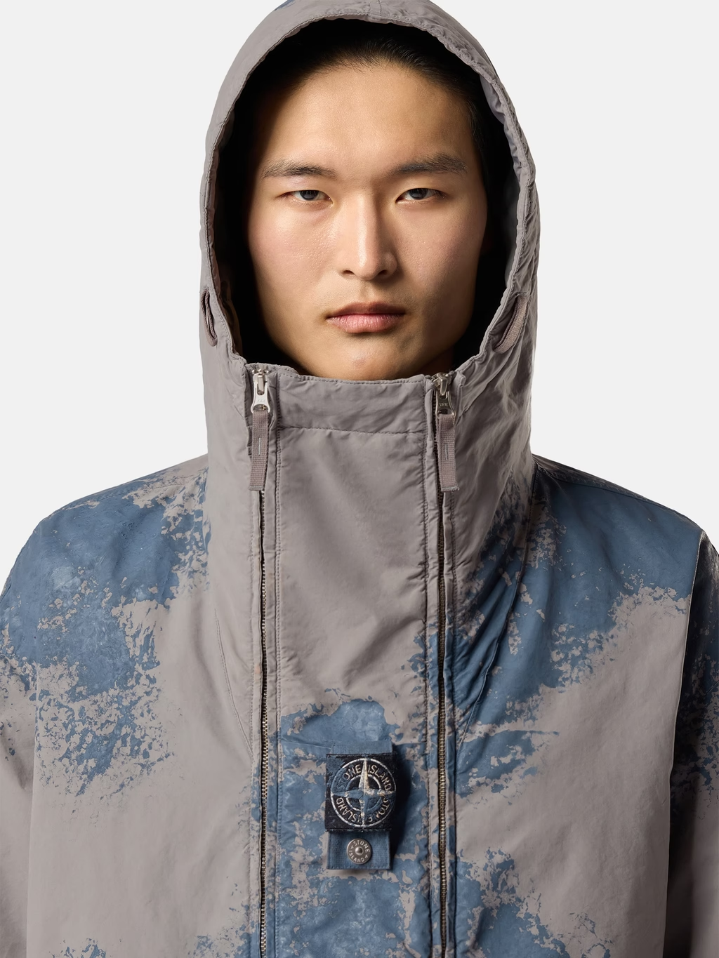STONE ISLAND HAND PAINTED DAVID LIGHT-TC JACKET
