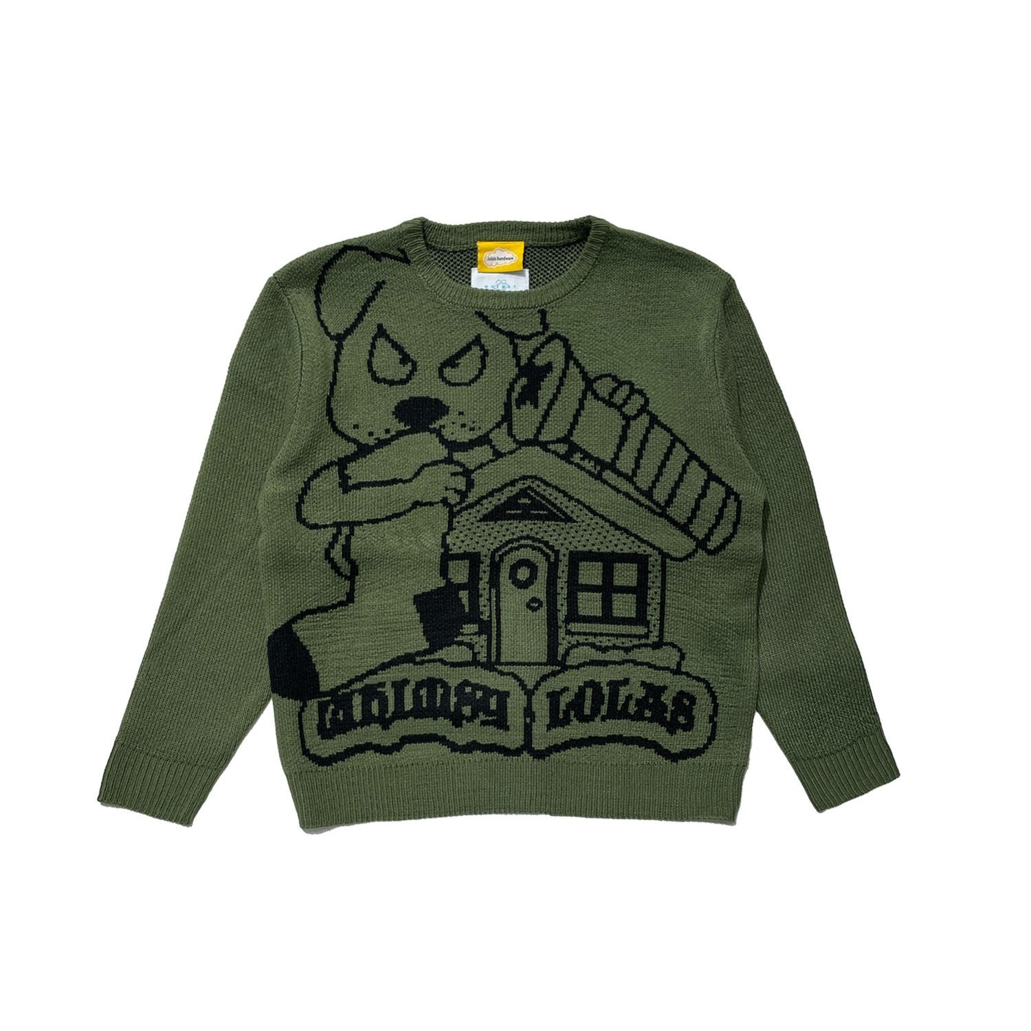 LOLA'S HARDWARE x WHIMSY SOCKS “BLOOD” SWEATER