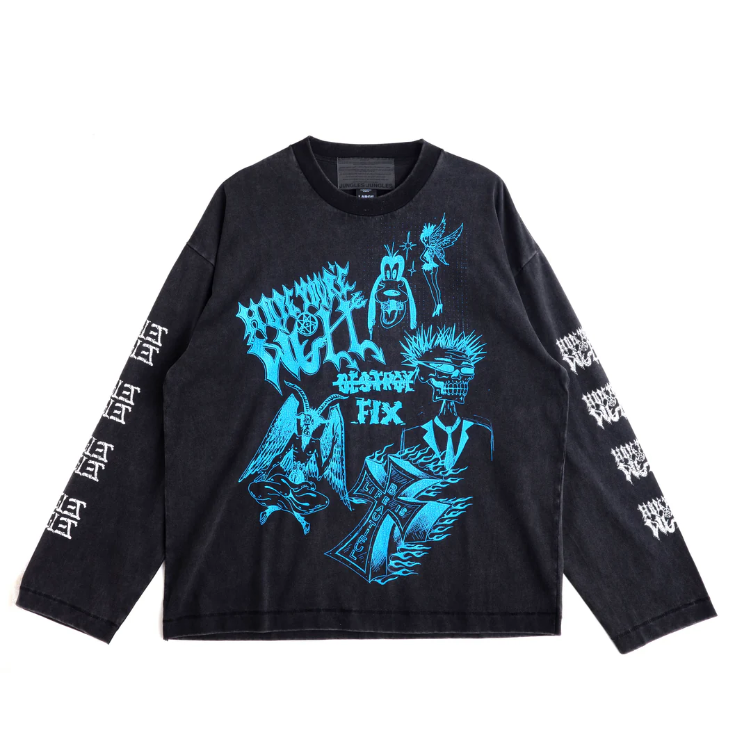 JUNGLES HOPE YOU'RE WELL LONG SLEEVE TEE