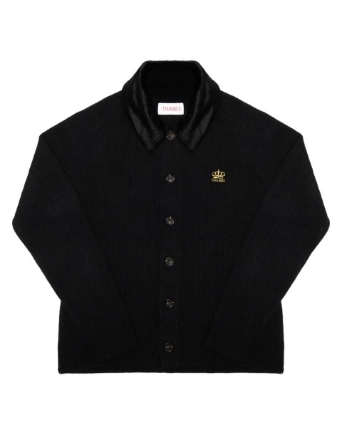 ニット・セーター IONSEOUL Cure Punching Cardigan (3color) JE1316 Fairycore Sweater Y2K Women Long Sleeve Knitted Cherry Decor