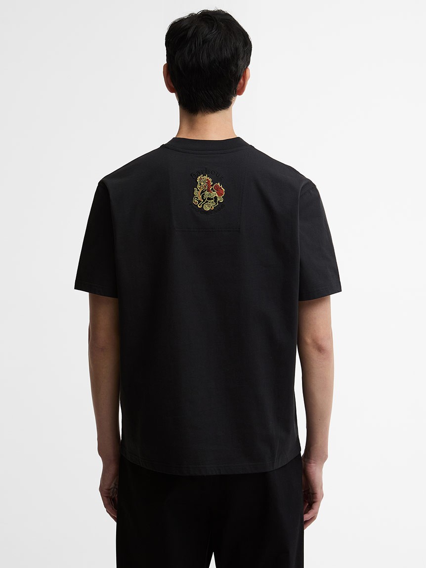 FENG CHEN WANG × BARBOUR GRAPHIC T-SHIRT
